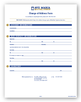 AMMF – Change of Address 2020-04